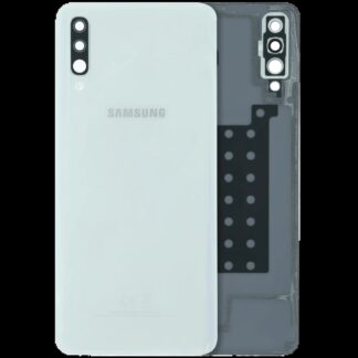 Rückdeckel mit Kameraglas für Samsung Galaxy A70 (A705) (Service Pack) (White (Weiß))