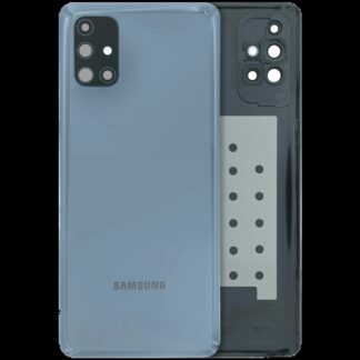 Rückdeckel mit Kameraglas für Samsung Galaxy M51 (M515 / 2020) (Service Pack) (Black (Schwarz))