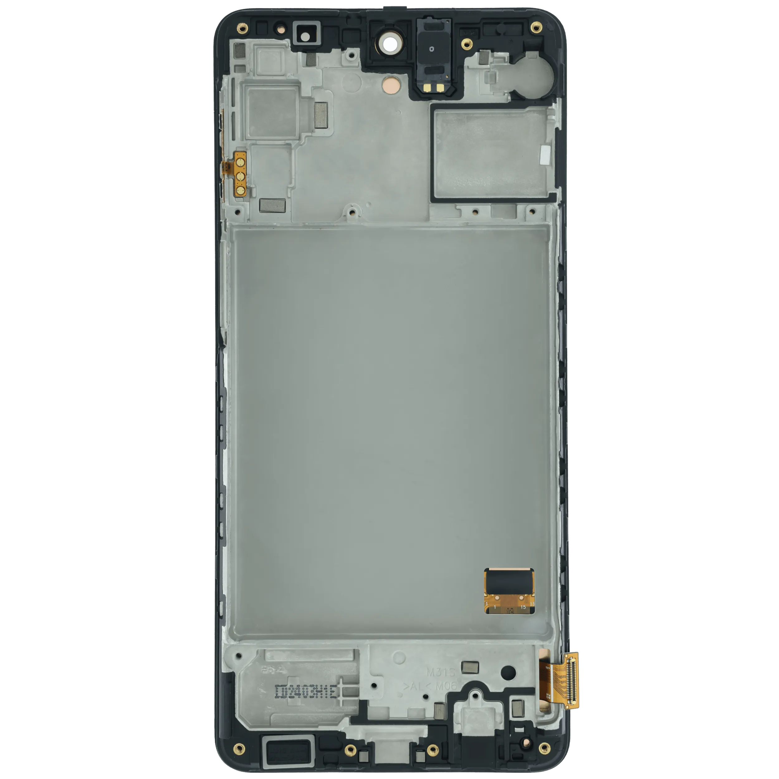 OLED Display mit Rahmen für Samsung Galaxy M31S (M317) (Service Pack) – Bild 4