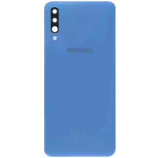 Rückdeckel mit Kameraglas für Samsung Galaxy A70 (A705 / 2019) (Service Pack) (Blue (Blau))