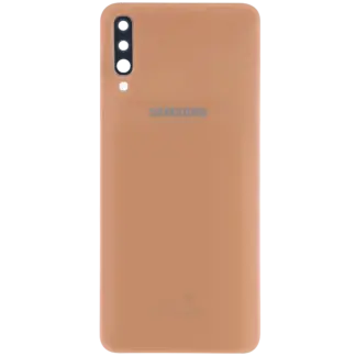 Rückdeckel mit Kameraglas für Samsung Galaxy A70 (A705 / 2019) (Service Pack) (Orange)