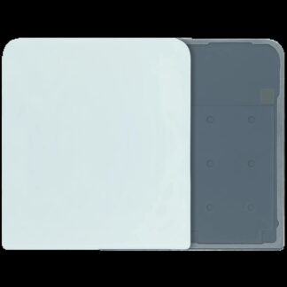 Bottom Rückdeckelglas für Samsung Galaxy Z Flip 3 5G (Service Pack) (White (Weiß))