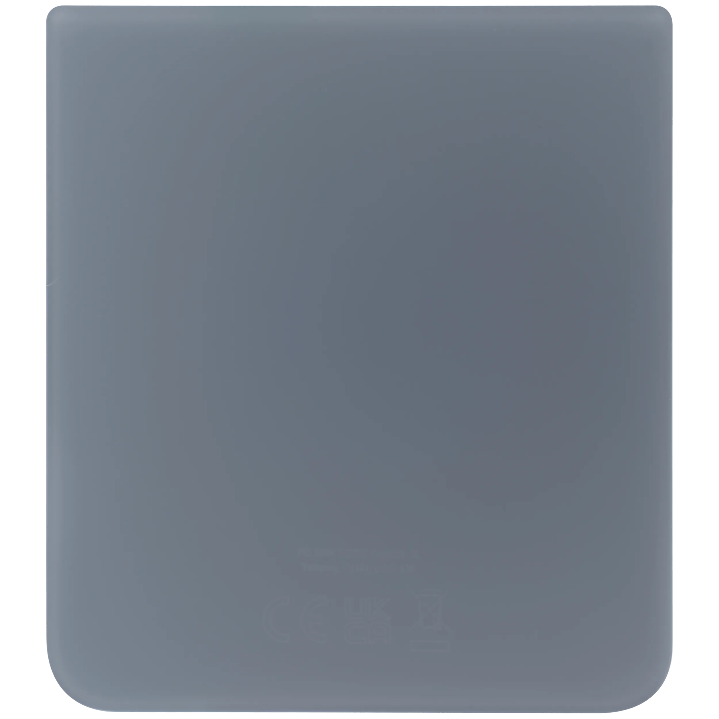 Bottom Rückdeckelglas für Samsung Galaxy Z Flip 3 5G (Service Pack) (Gray (Grau)) – Bild 3