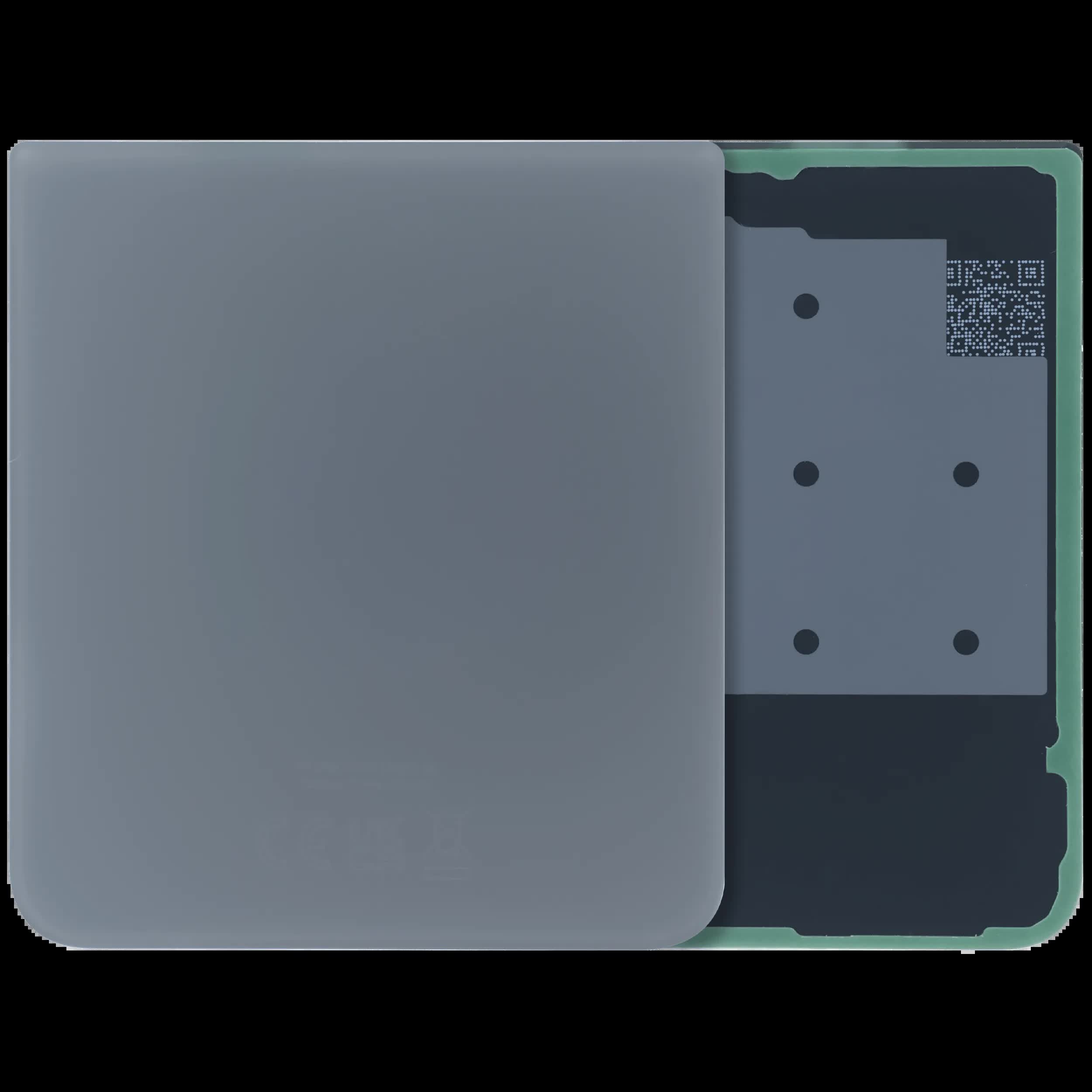 Bottom Rückdeckelglas für Samsung Galaxy Z Flip 3 5G (Service Pack) (Gray (Grau))