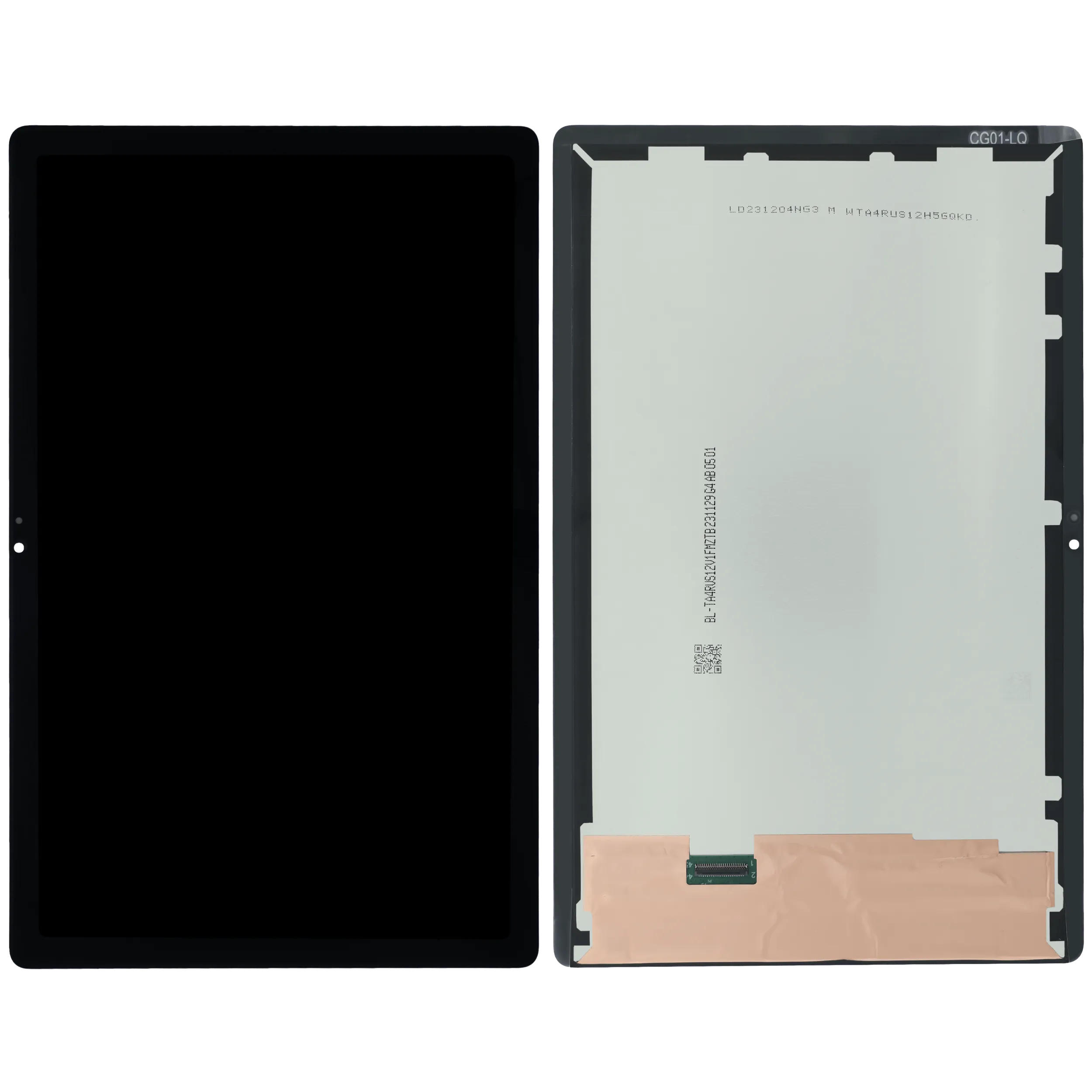 LCD Display ohne Rahmen für Samsung Galaxy Tab A7 (T500) (Service Pack) (Black (Schwarz)) – Bild 2
