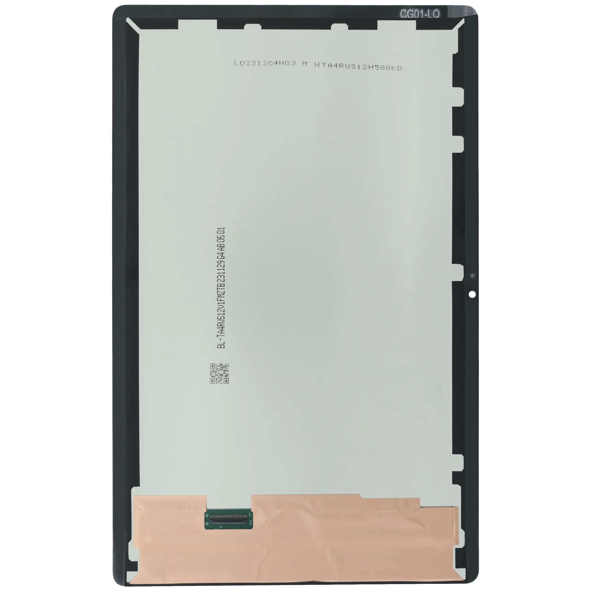 LCD Display ohne Rahmen für Samsung Galaxy Tab A7 (T500) (Service Pack) (Black (Schwarz)) – Bild 4