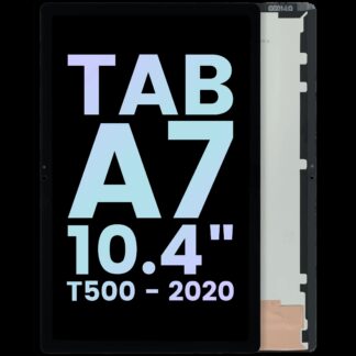 LCD Display ohne Rahmen für Samsung Galaxy Tab A7 (T500) (Service Pack) (Black (Schwarz))