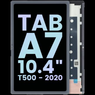 LCD Display ohne Rahmen für Samsung Galaxy Tab A7 (T500) (Service Pack) (White (Weiß))