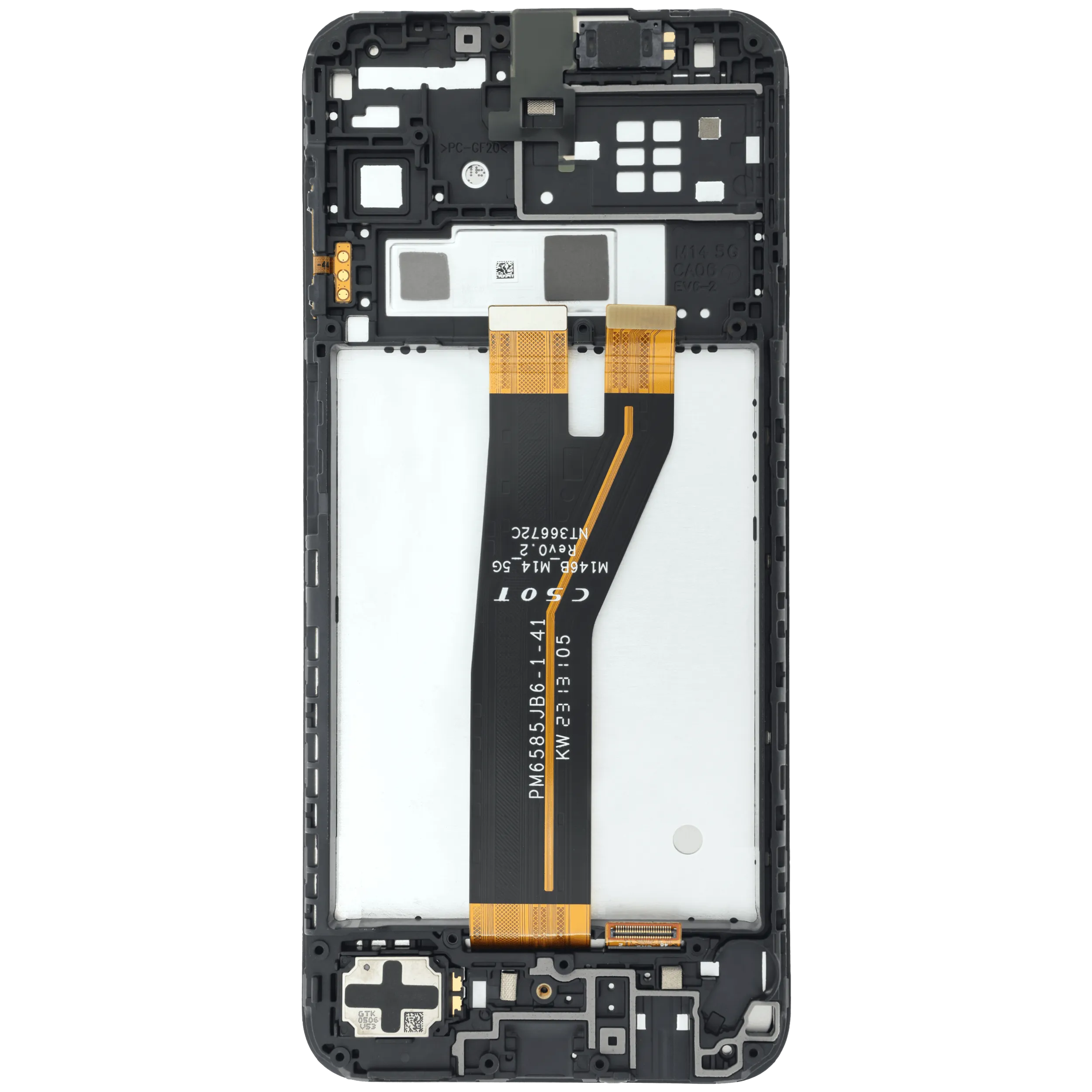 LCD Display mit Rahmen für Samsung Galaxy M14 (M146) (Service Pack) – Bild 4