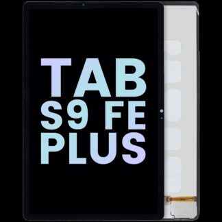 LCD Display ohne Rahmen für Samsung Galaxy Tab S9 FE Plus (Service Pack) (Black (Schwarz))