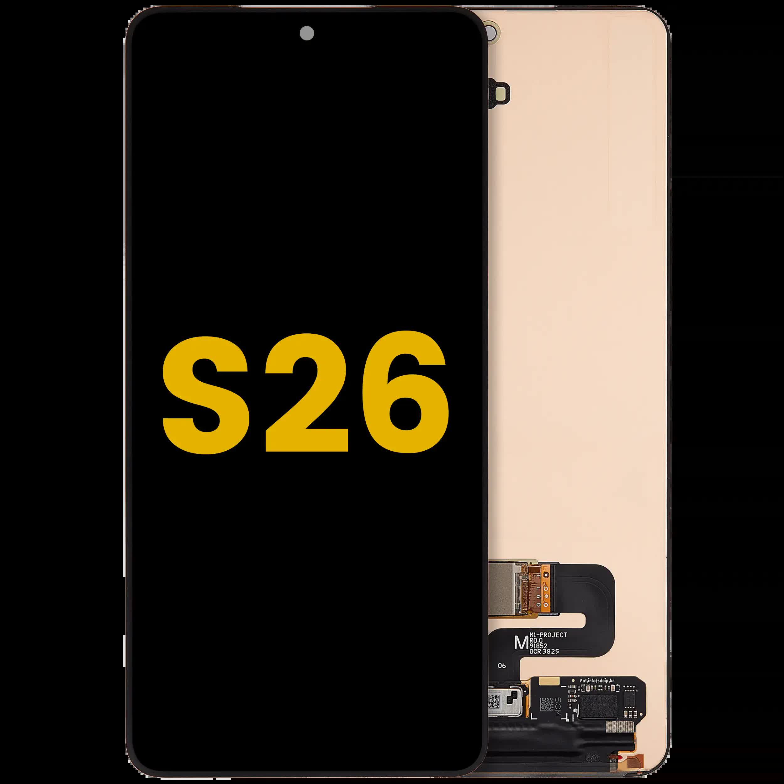 OLED Display ohne Rahmen für Samsung Galaxy S26 5G (professionell aufgearbeitet)