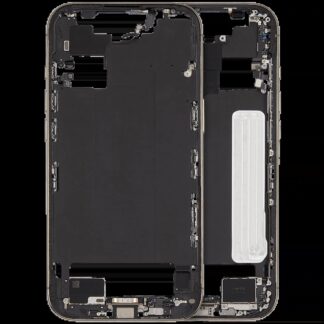 Mittelrahmen mit Ladebuchsen-Flex und Kleinteilen für iPhone Air (US / EU Version) (ausgebautes Originalteil: Grade A) (Light Gold)