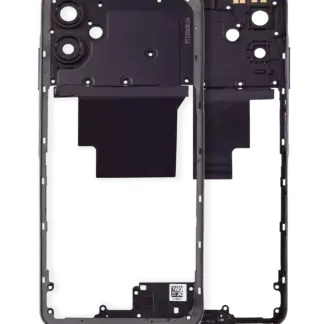 Mittelrahmen für Samsung Galaxy A7 (2018) (professionell aufgearbeitet) (Gold)