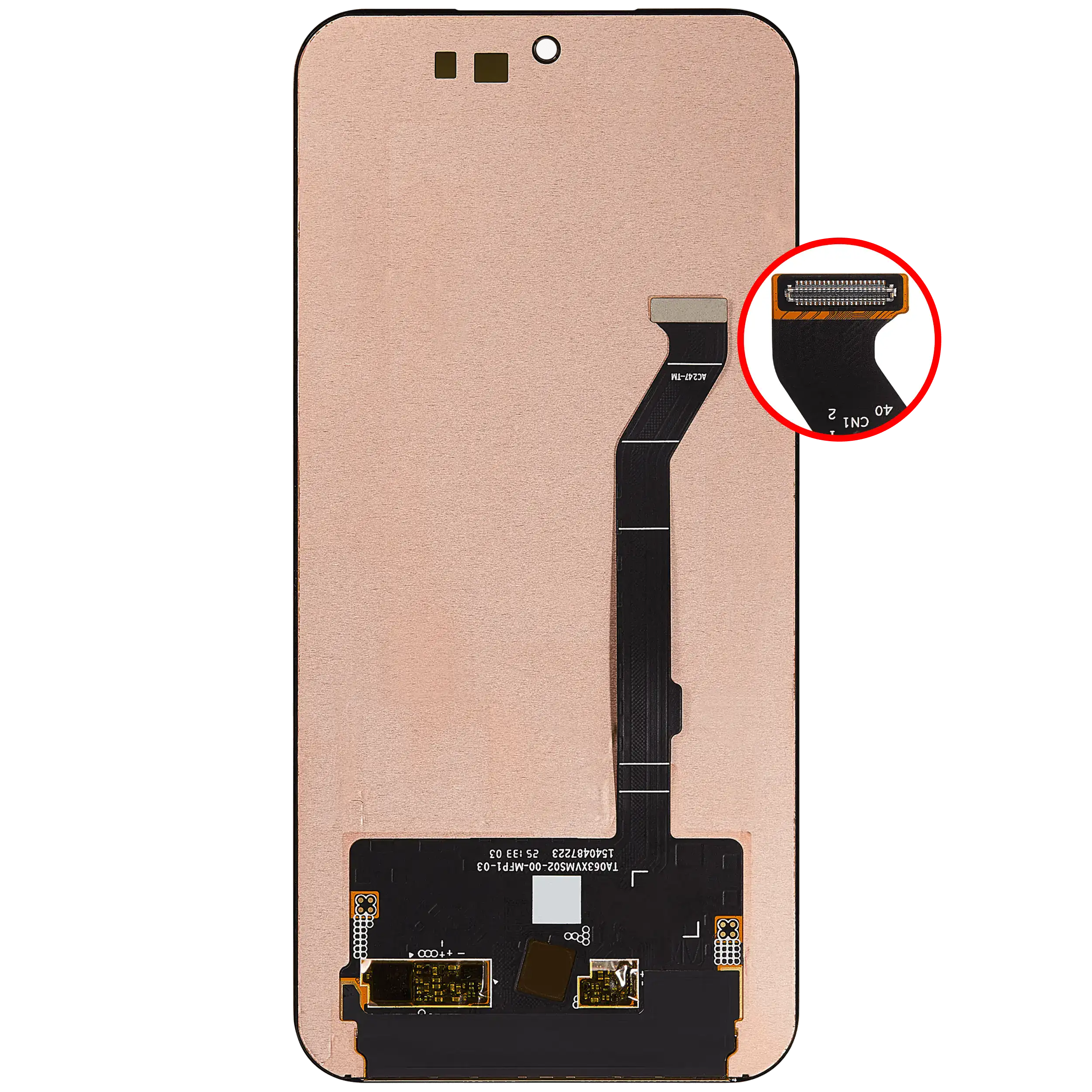 OLED Display ohne Rahmen für Oppo Find X8s (professionell aufgearbeitet) – Bild 4
