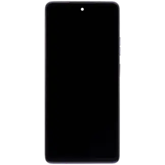 LCD Display mit Rahmen für Motorola Moto G Power 5G (XT2617 / 2026) (professionell aufgearbeitet) (Evening Blue)