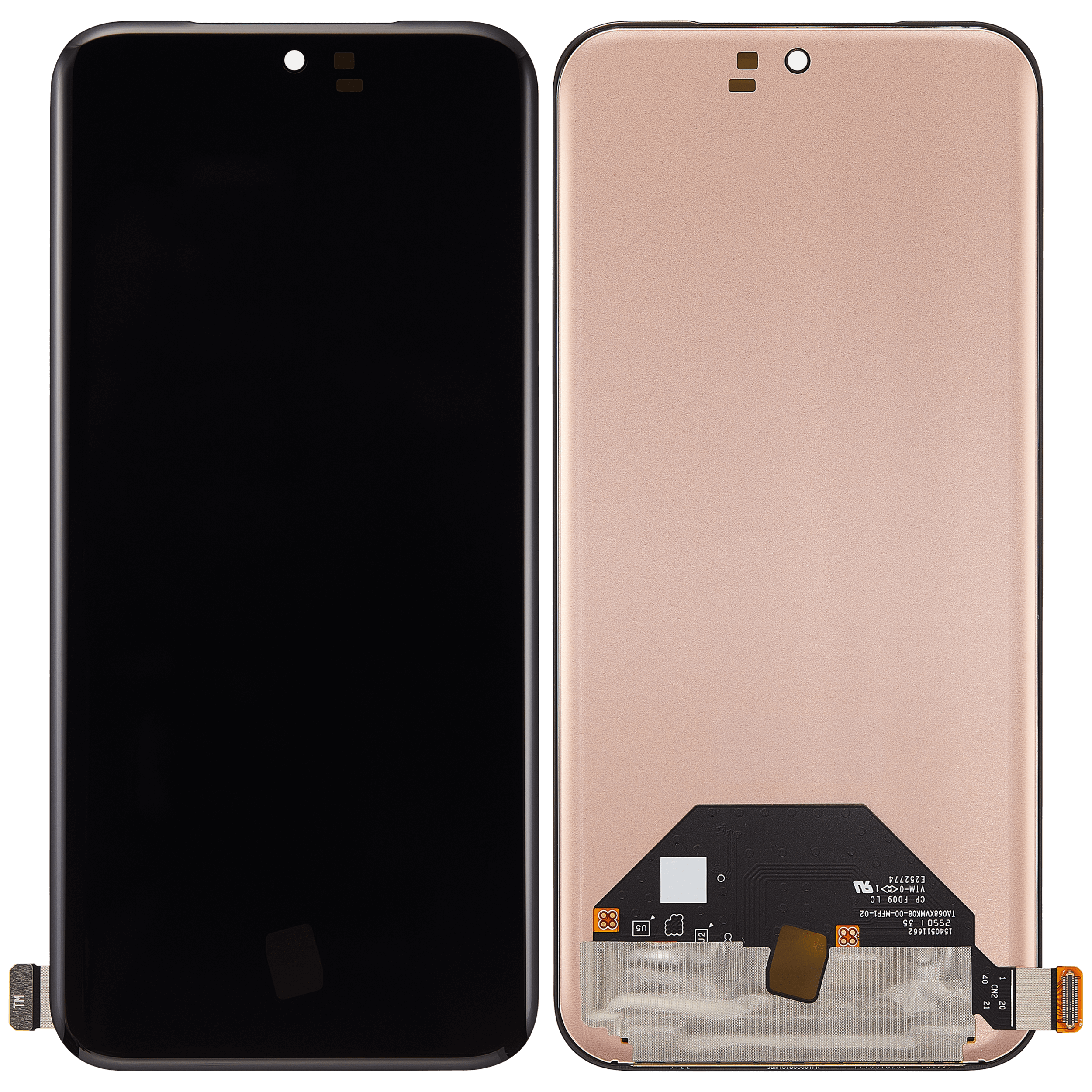 OLED Display ohne Rahmen für Motorola Edge 70 Fusion (XT2605 / 2026) (professionell aufgearbeitet) – Bild 2
