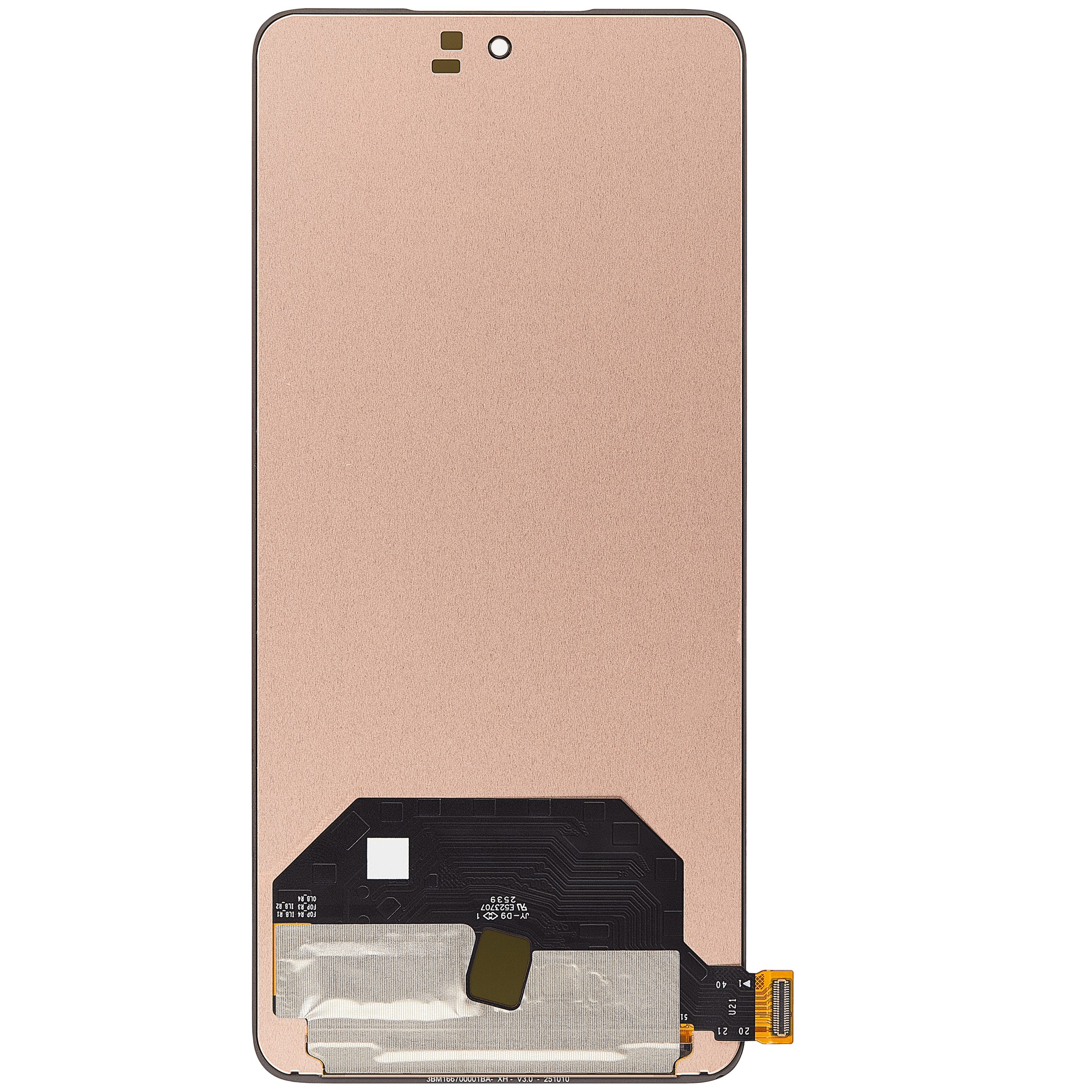OLED Display ohne Rahmen für Motorola Edge 70 (XT2601 / 2025) (professionell aufgearbeitet) – Bild 4