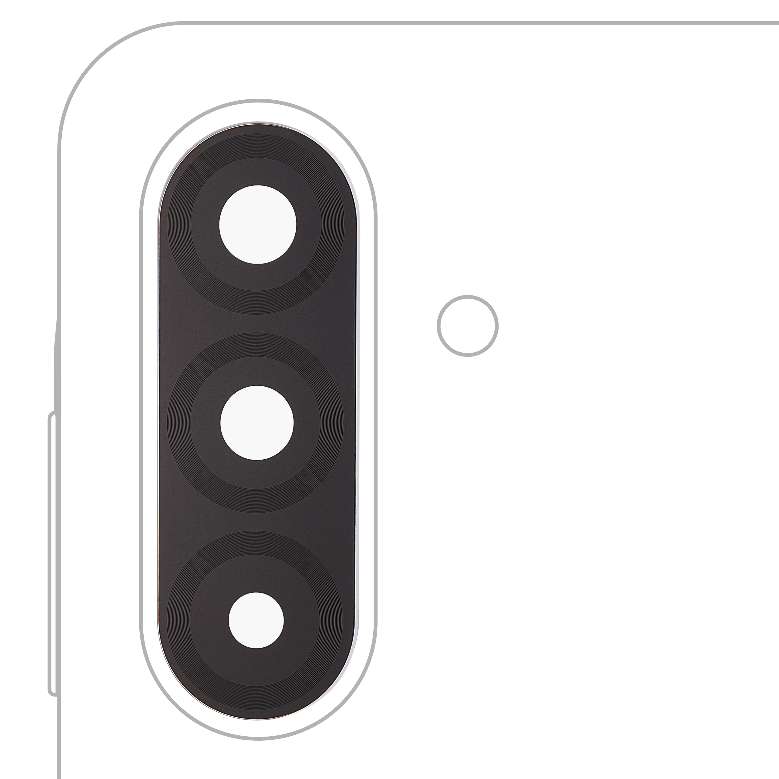 Rückkamera-Glas (nur Glas) mit Klebefolie für Samsung Galaxy A06 5G (A066 / 2025) – Bild 5