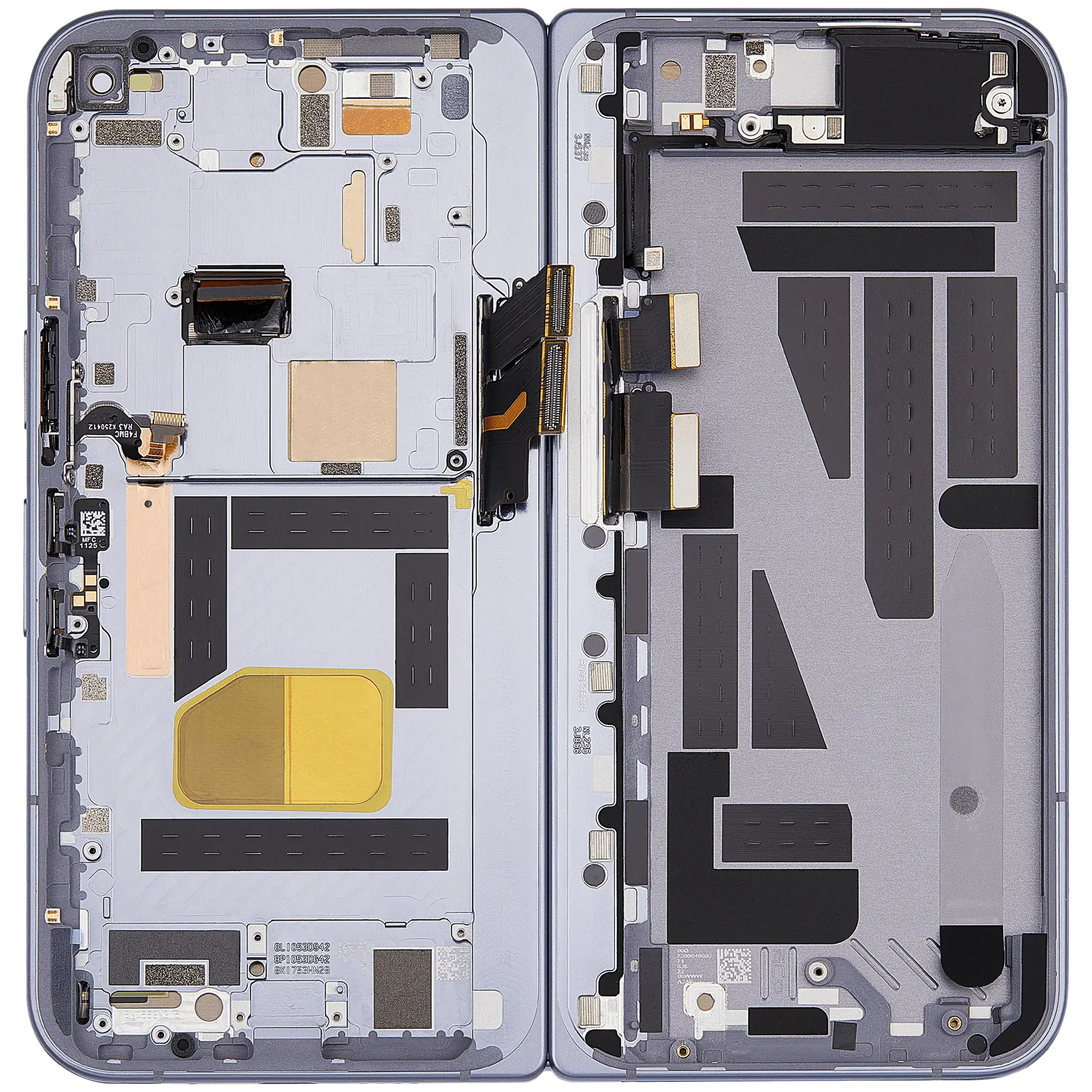 Inner OLED Display mit Rahmen für Google Pixel 10 Pro Fold (US & International Versions) (professionell aufgearbeitet) (Moonstone) – Bild 4