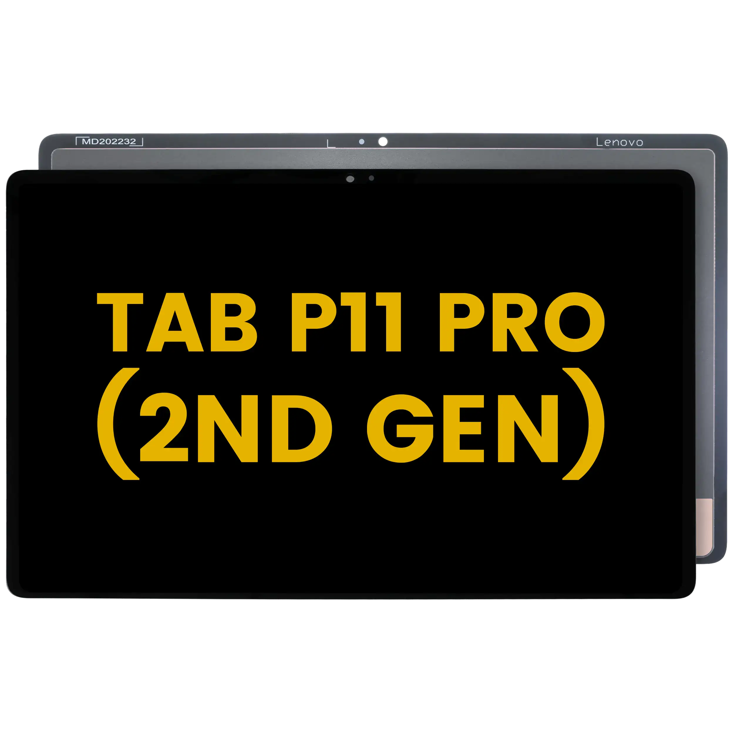 LCD Display ohne Rahmen für Lenovo Tab P11 (TB-350) (2nd Gen) (professionell aufgearbeitet) (Black (Schwarz)) – Bild 3
