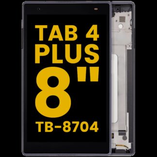 LCD Display mit Touchscreen-Digitizer für Lenovo Tab 4 Plus 8" (TB-8704) (professionell aufgearbeitet) (Black (Schwarz))