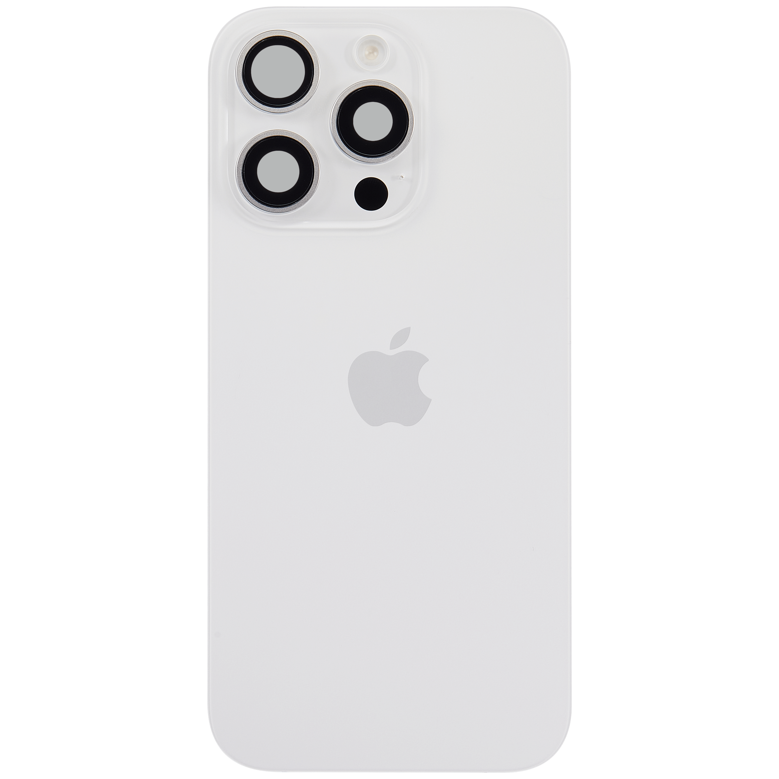 Rückglas mit MagSafe Magnet & NFC & Taschenlampen-Flexkabel für iPhone 16 Pro (Service Pack) (White Titanium) – Bild 3