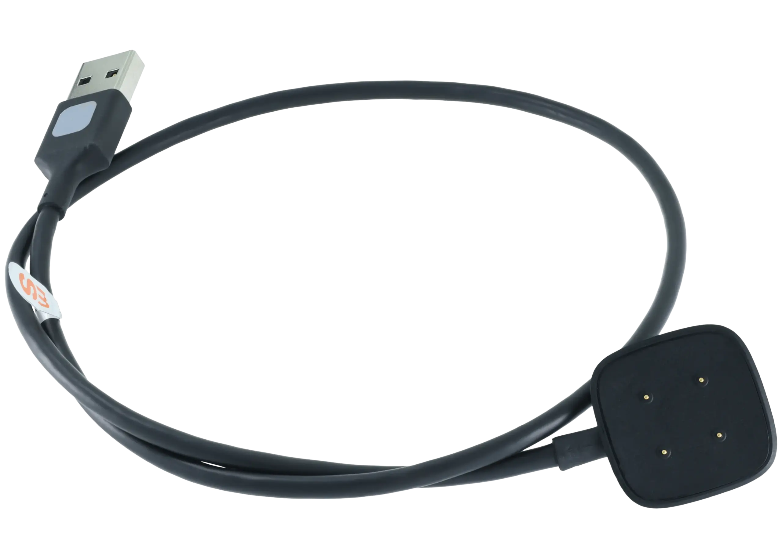 USB-A Magnetic Watch Ladekabel für Google Pixel Watch Series 2 / Series 3 (1 m / 3.3 ft) (Original Grade: A) (Black (Schwarz)) – Bild 2