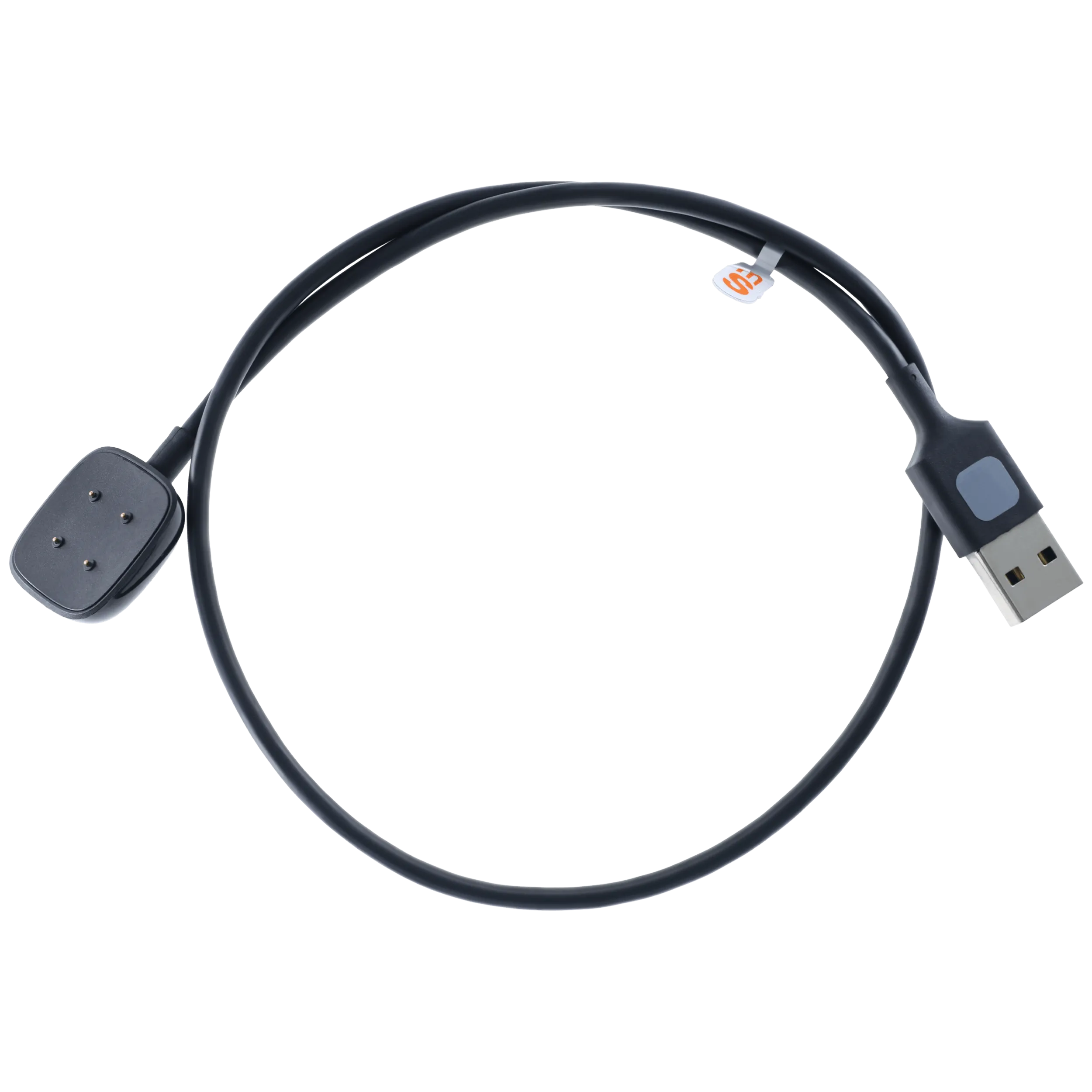 USB-A Magnetic Watch Ladekabel für Google Pixel Watch Series 2 / Series 3 (1 m / 3.3 ft) (Original Grade: A) (Black (Schwarz)) – Bild 4