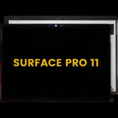 OLED Display mit Touchscreen-Digitizer für Microsoft Surface Pro 11th 13" (Intel Version) (professionell aufgearbeitet) (Black (Schwarz))