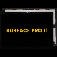 LCD Display mit Touchscreen-Digitizer für Microsoft Surface Pro 11th 13" (Intel Version) (professionell aufgearbeitet) (Black (Schwarz))