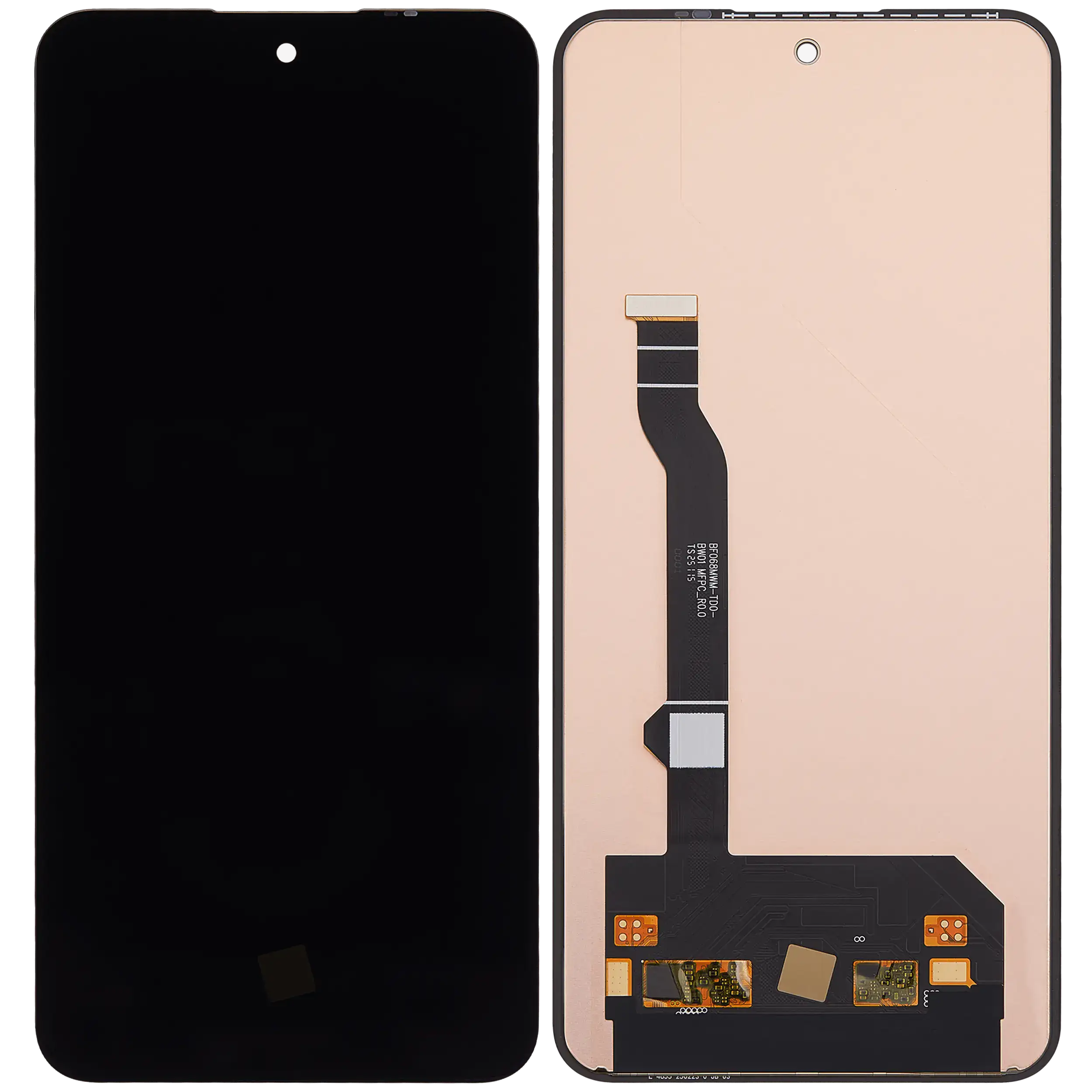 OLED Display ohne Rahmen für Nothing Phone (3a) / (3a) Pro / CMF Phone 2Pro(professionell aufgearbeitet) – Bild 2