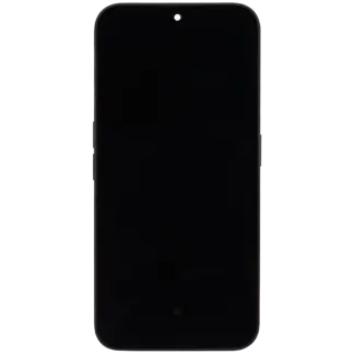 OLED Display mit Rahmen für Nothing Phone (2a) (professionell aufgearbeitet) (Black (Schwarz))
