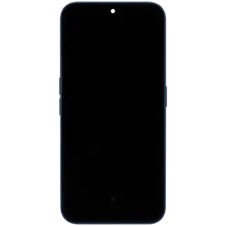 OLED Display mit Rahmen für Nothing Phone (2a) (professionell aufgearbeitet) (Blue (Blau))