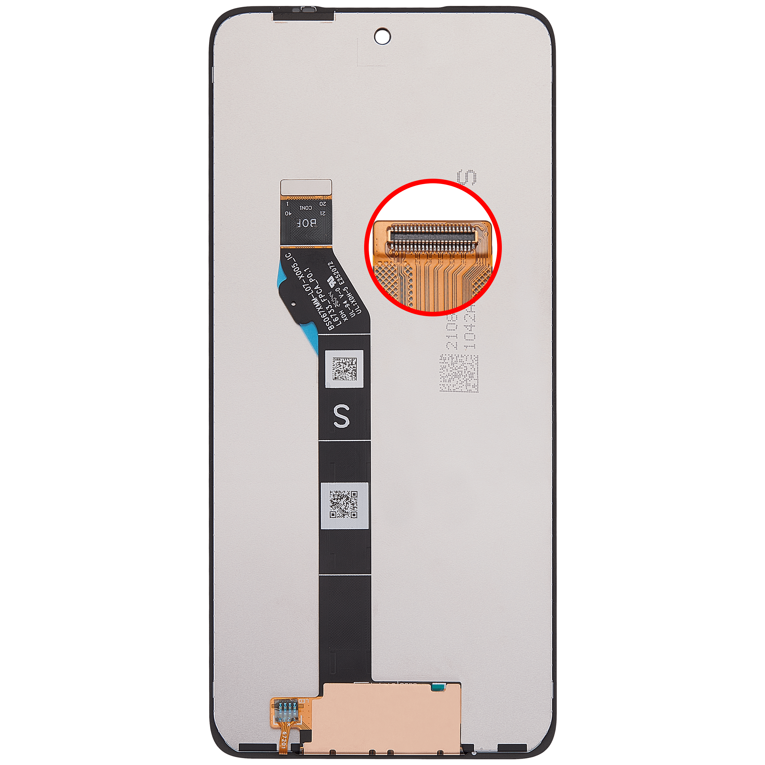LCD Display ohne Rahmen für Motorola Moto G47 (XT2625-1-2/ 2026)/ G77 Power (XT2625-12/2026) (professionell aufgearbeitet) – Bild 4