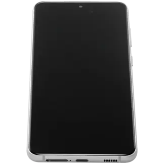 OLED Display mit Rahmen für Samsung Galaxy S21 FE 5G (US & International Version) (Aftermarket Plus) (120Hz) (White (Weiß))