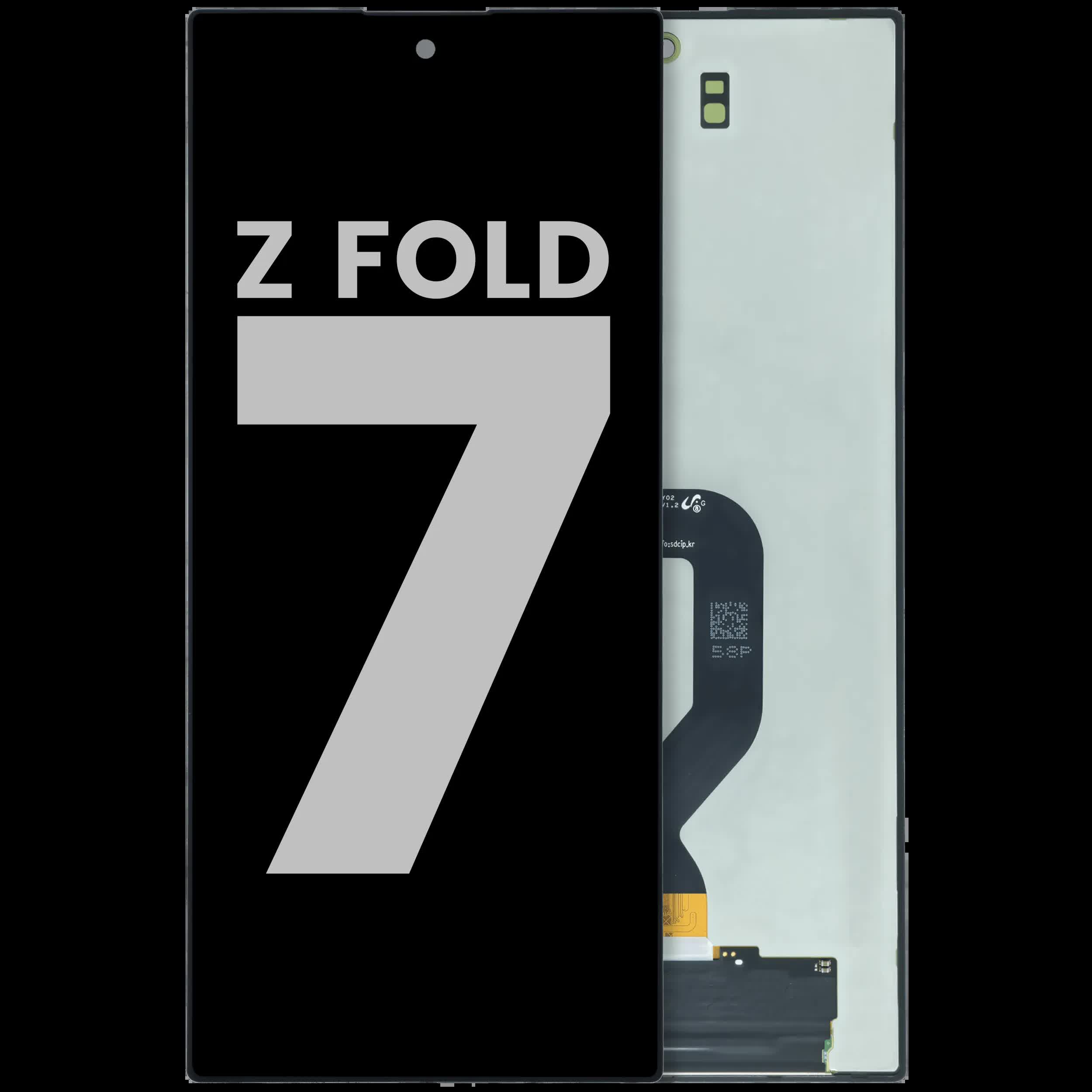 Outer OLED Display für Samsung Galaxy Z Fold 7 5G (ausgebautes Originalteil Grade B)