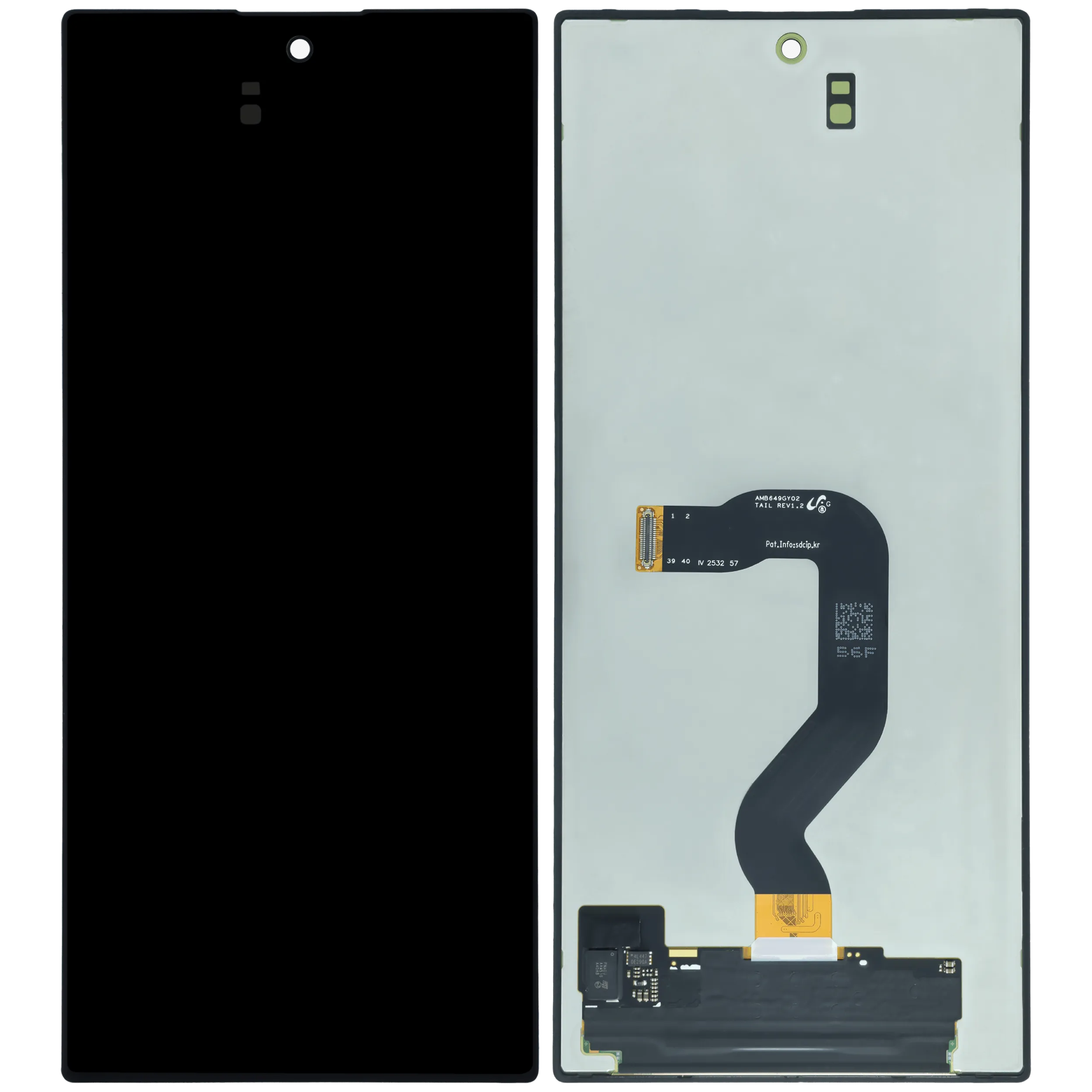Outer OLED Display für Samsung Galaxy Z Fold 7 5G (ausgebautes Originalteil Grade A) – Bild 3