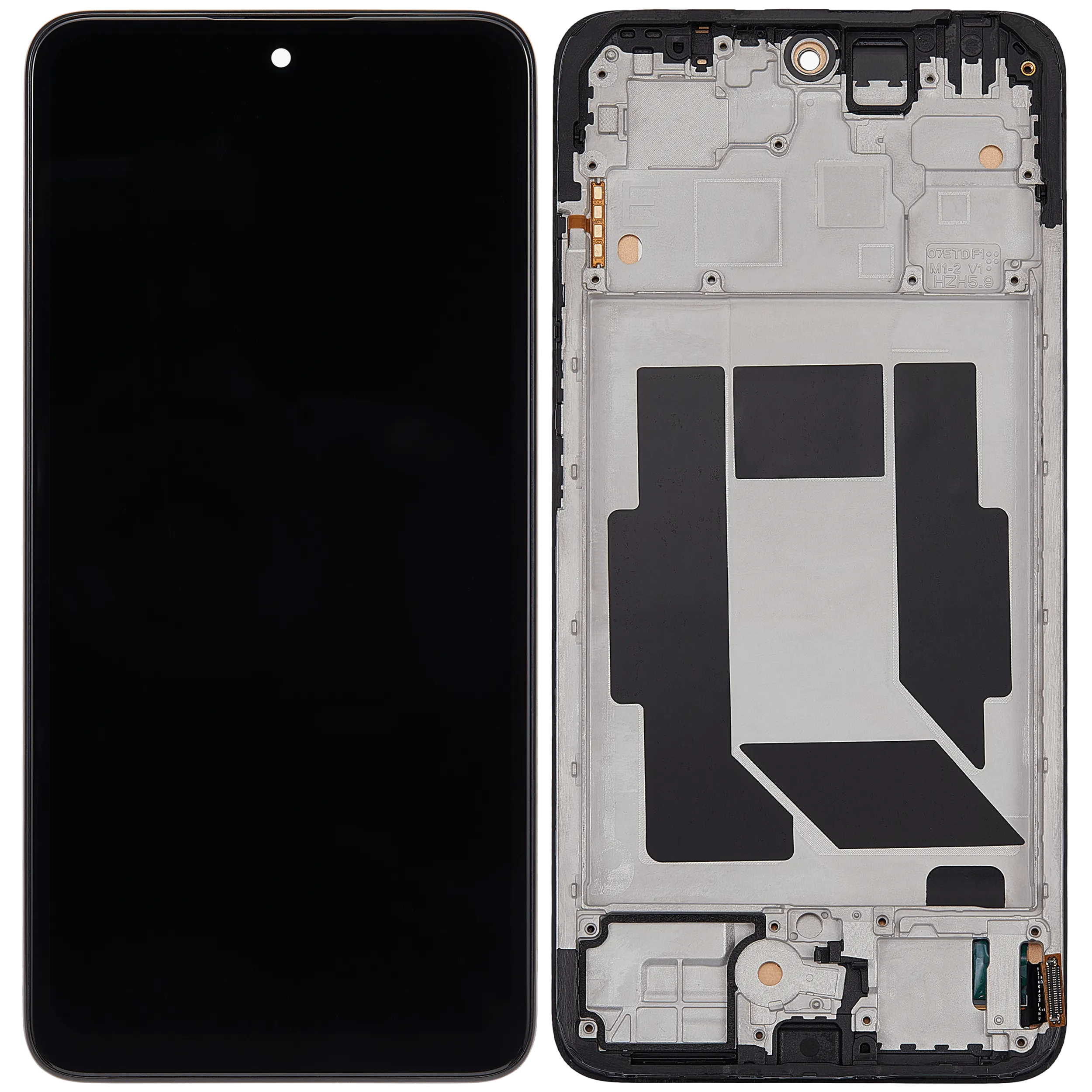 LCD Display mit Rahmen für Xiaomi Redmi Note 14 4G (EU Version) (Aftermarket: Incell) – Bild 2