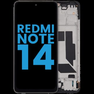 LCD Display mit Rahmen für Xiaomi Redmi Note 14 4G (EU Version) (Aftermarket: Incell)