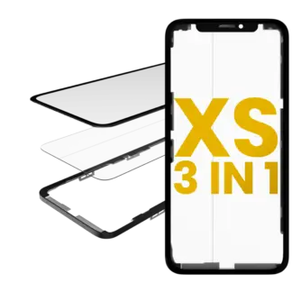 3 in 1 Short Flex (Touchscreen-Digitizer Touch mit Glas + OCA) für iPhone 12 Pro Max (OCA Master)