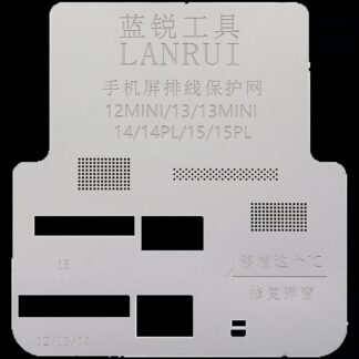 Display Flexkabel Protection Mesh für iPhone 12 Mini / 13 / 13 Mini / 14 / 14 Plus / 15 / 15 Plus (LANRUI)