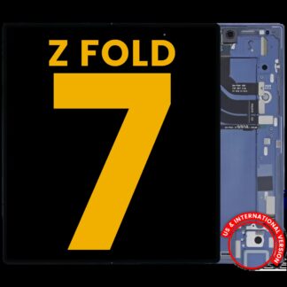 Inner OLED Display mit Rahmen für Samsung Galaxy Z Fold 7 5G (US & International) (professionell aufgearbeitet) (Blue Shadow)
