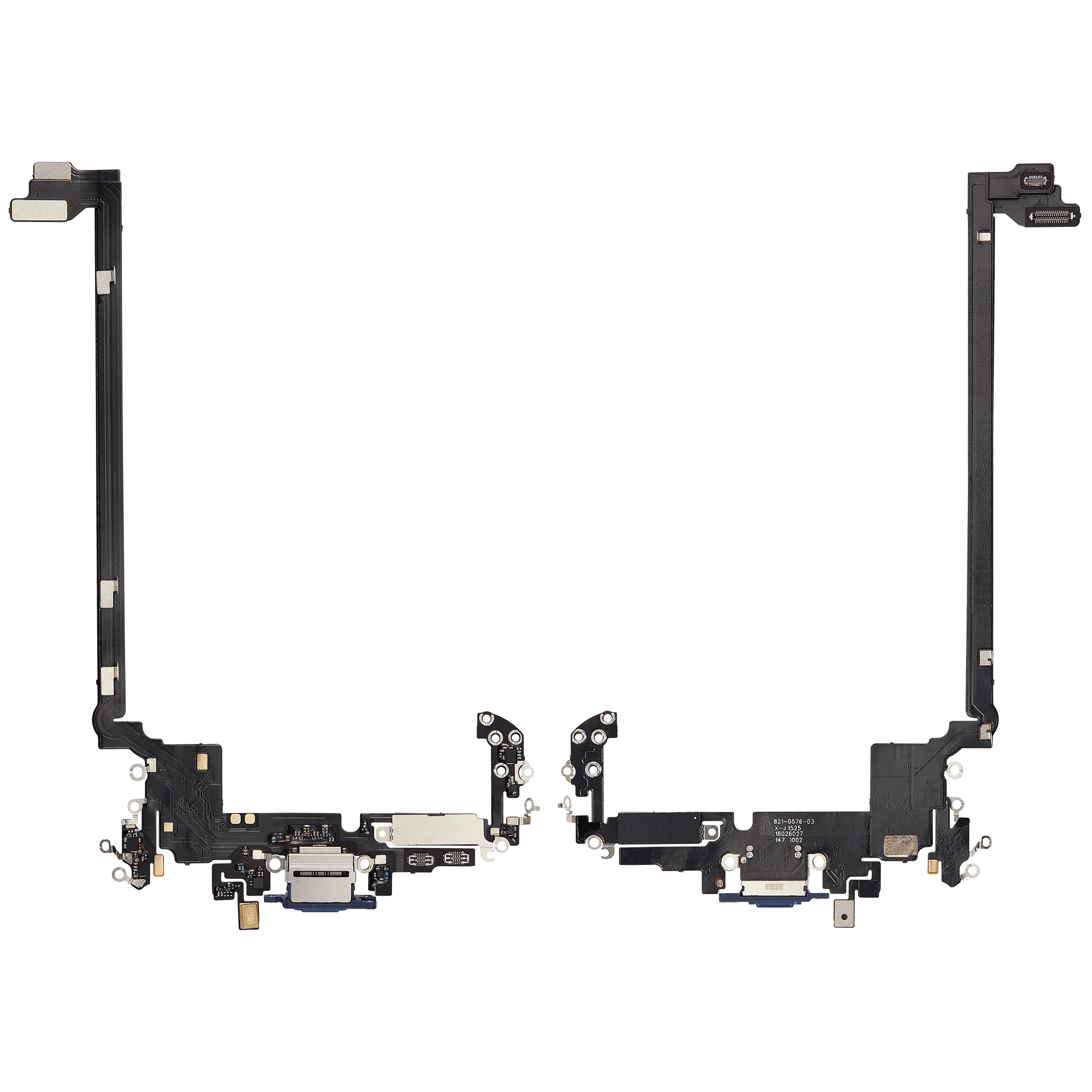 Ladebuchse Flexkabel für iPhone 17 Pro max (Aftermarket Plus) (US-Version) (Deep Blue) – Bild 2