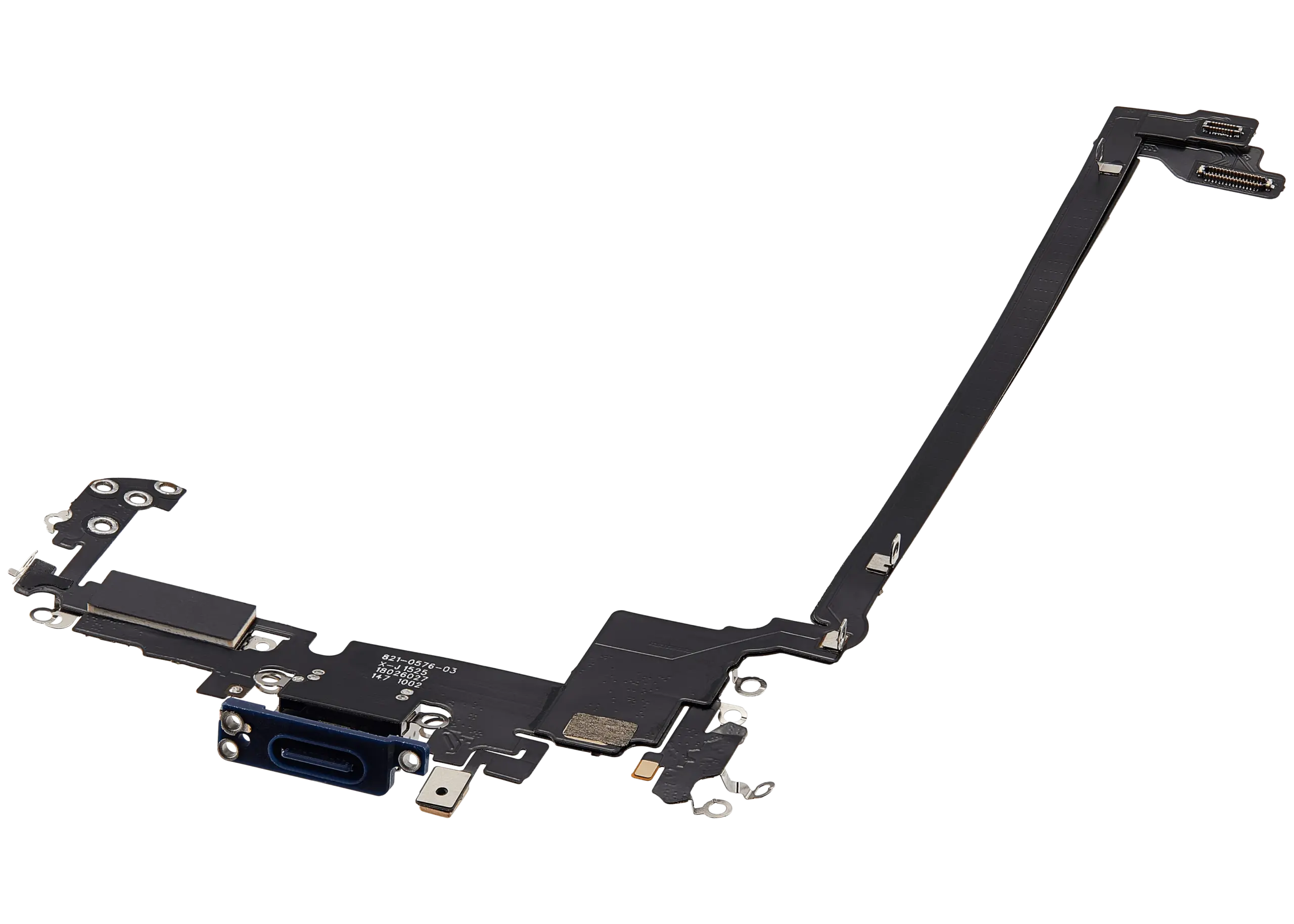 Ladebuchse Flexkabel für iPhone 17 Pro max (Aftermarket Plus) (US-Version) (Deep Blue) – Bild 3