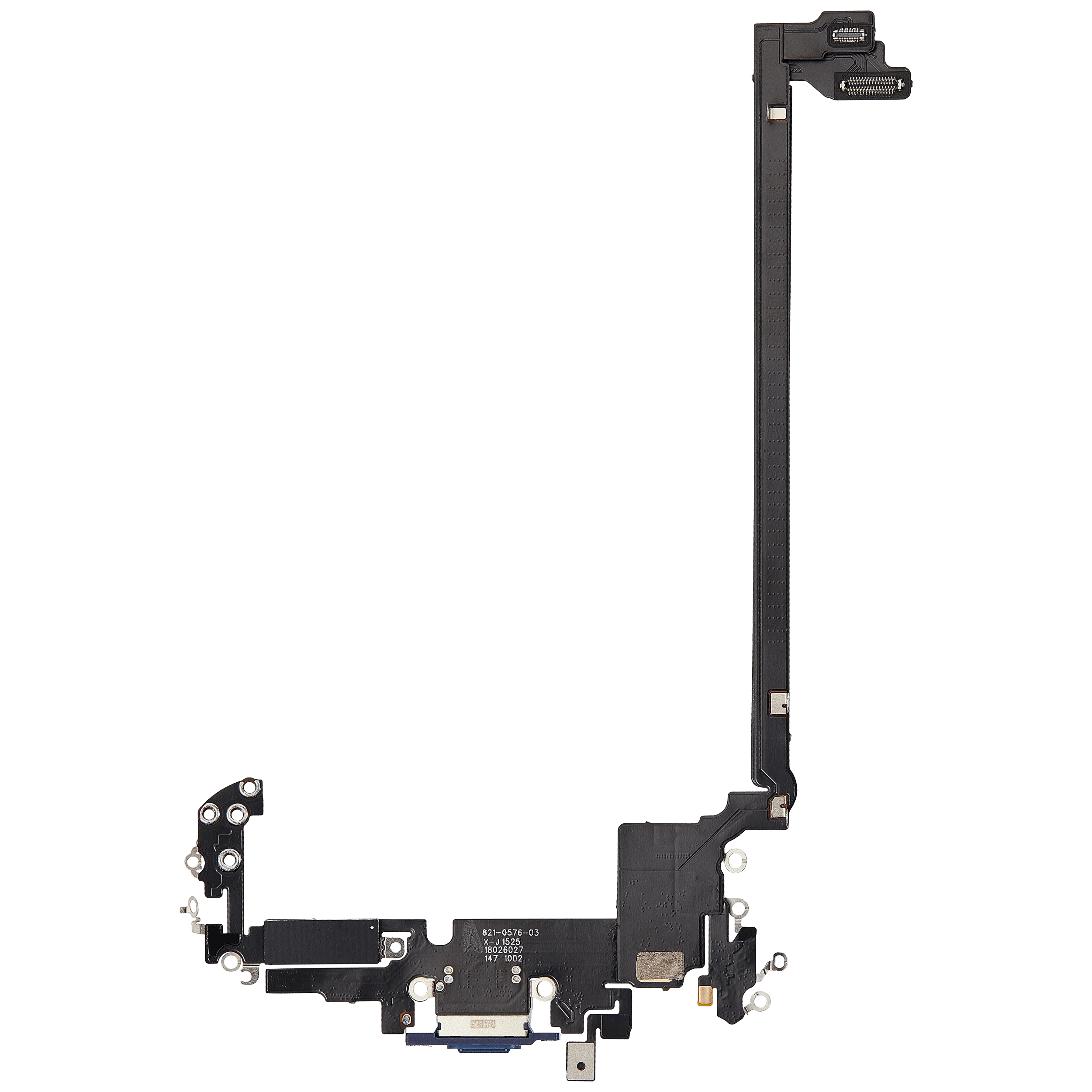 Ladebuchse Flexkabel für iPhone 17 Pro max (Aftermarket Plus) (US-Version) (Deep Blue) – Bild 4