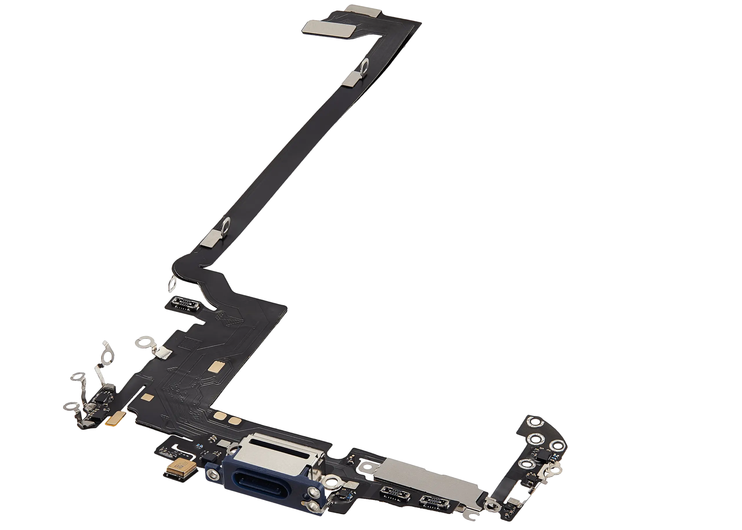 Ladebuchse Flexkabel für iPhone 17 Pro max (Aftermarket Plus) (International Version) (Deep Blue) – Bild 2