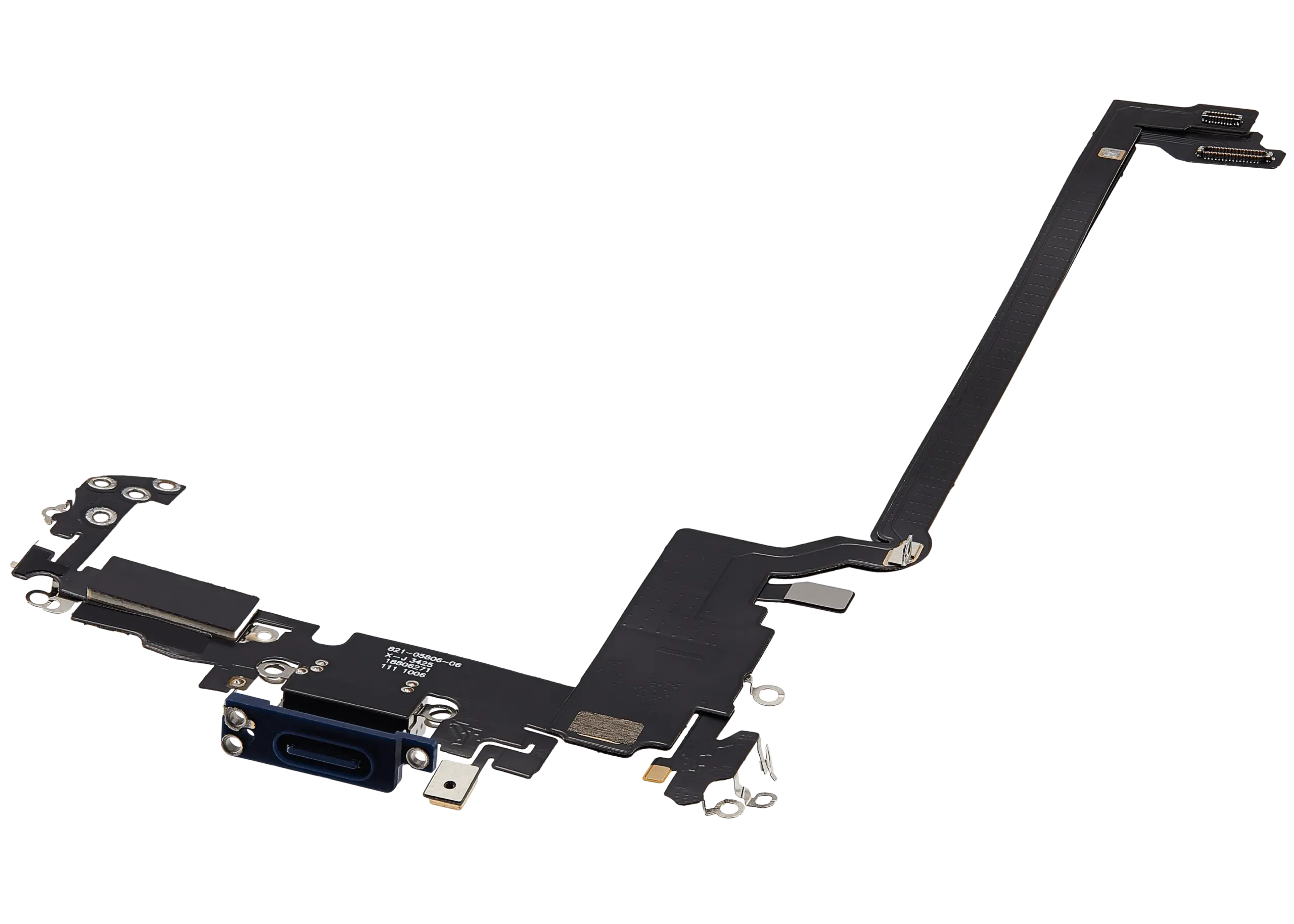 Ladebuchse Flexkabel für iPhone 17 Pro max (Aftermarket Plus) (International Version) (Deep Blue) – Bild 3
