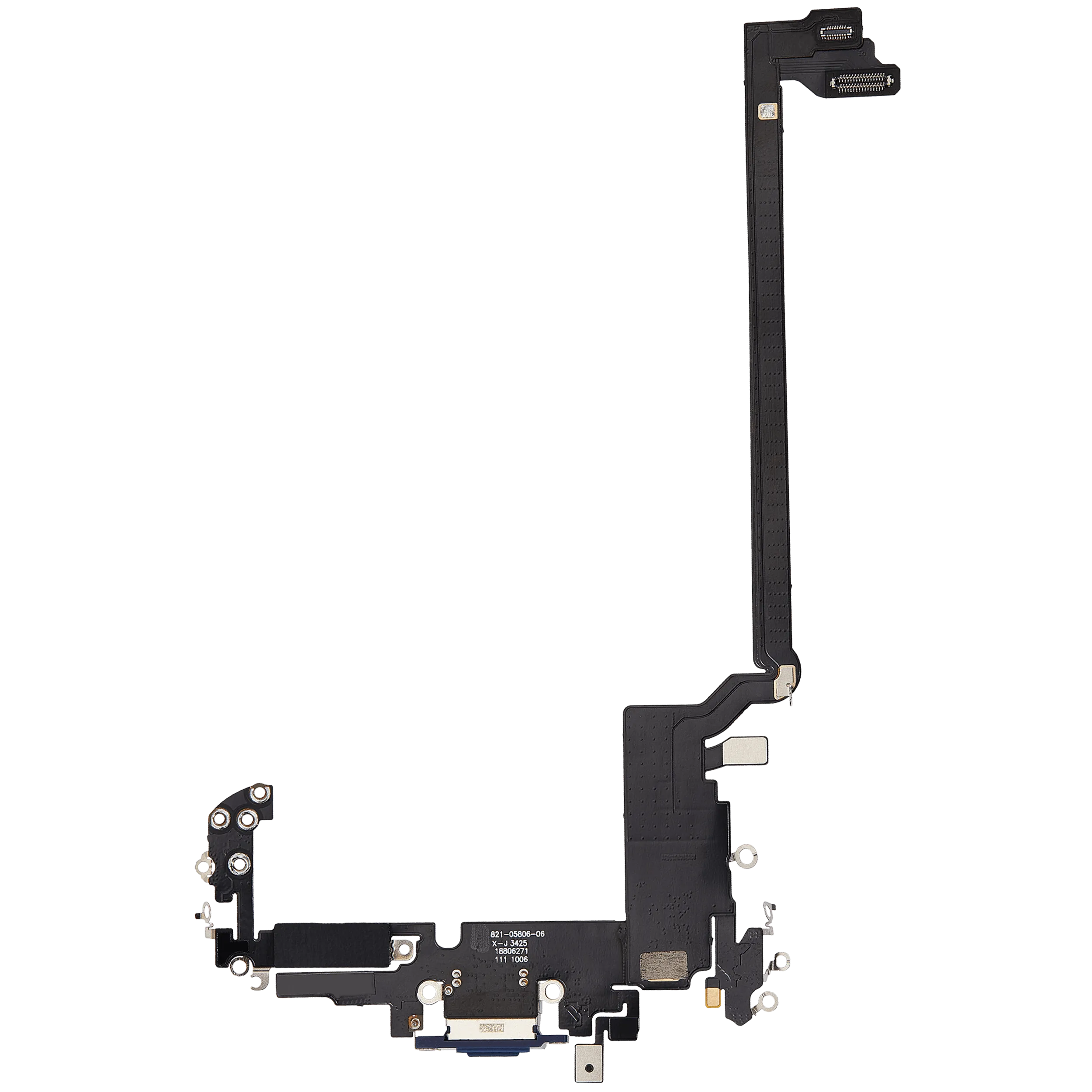 Ladebuchse Flexkabel für iPhone 17 Pro max (Aftermarket Plus) (International Version) (Deep Blue) – Bild 4