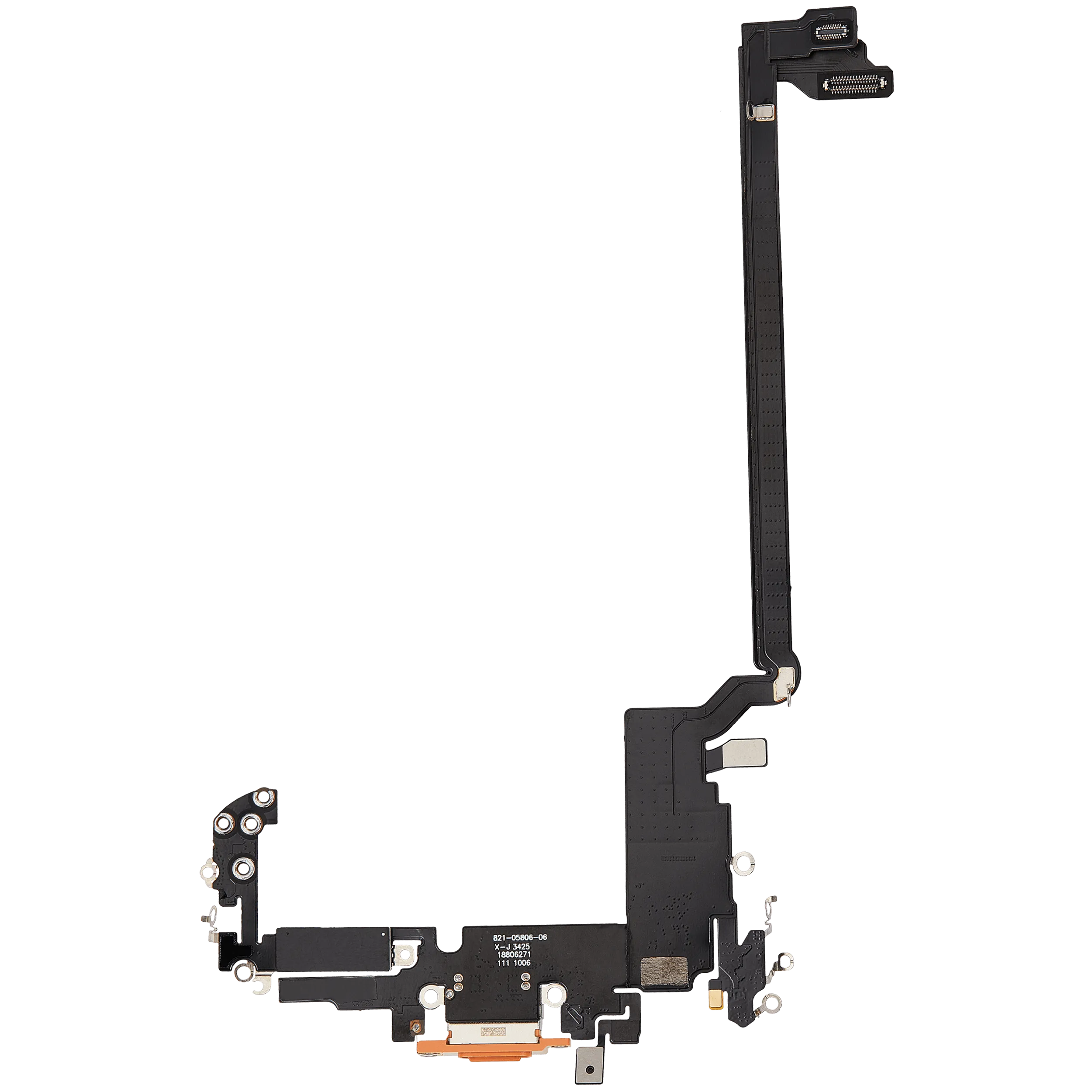 Ladebuchse Flexkabel für iPhone 17 Pro max (Aftermarket Plus) (International Version) (Cosmic Orange) – Bild 4