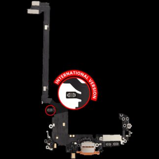 Ladebuchse Flexkabel für iPhone 17 Pro max (Aftermarket Plus) (International Version) (Cosmic Orange)